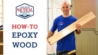 Howto Apply Epoxy To Wood [upl. by Alleuol853]