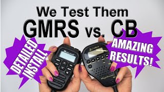 GMRS Radio DIY Install amp Testing Against CB Radio For Distance [upl. by Sellers]