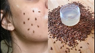 Do this 10 mins Every Morning amp look 18 years old Skin Tightening Face Mask Anti Aging Flaxseed Gel [upl. by Horne723]