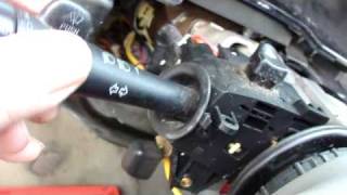 Replacing MultiFunction Switch on 9705 Buick Century [upl. by Arim465]