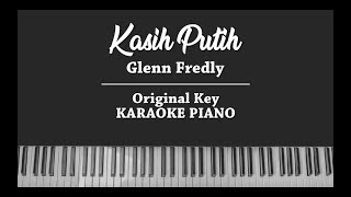 Kasih Putih KARAOKE PIANO COVER Glenn Fredly [upl. by Inilam]