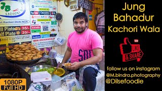 Jung Bahadur Kachori At Chandni Chowk [upl. by Tadd442]