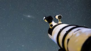 Andromeda Galaxy Live View through my Telescope [upl. by Thaddaus]