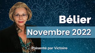 Horoscope Bélier Novembre 2022 [upl. by Hueston]