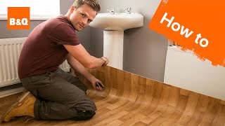 How to lay sheet vinyl flooring [upl. by Sitruk]