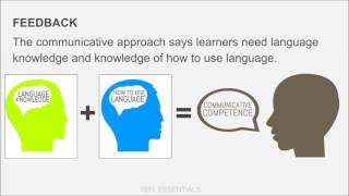 TEFL What is the communicative approach [upl. by Asirap672]