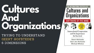 Cultures And Organizations Trying To Understand Geert Hofstedes 6 Dimensions [upl. by Assenyl]