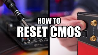 How To Reset Bios CMOS [upl. by Hiasi]