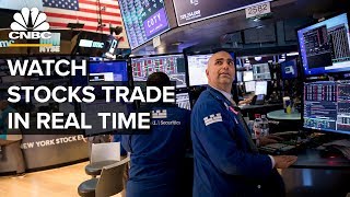 Watch stocks trade in real time after Dows third worstday ever– 3172020 [upl. by Casilda]