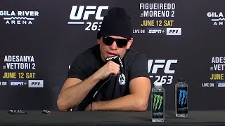 UFC 263 Nate Diaz Postfight Press Conference [upl. by Yenahc]