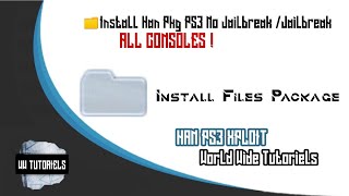 How To Add The Package Manager In The PS3 SlimSuperSlim 3v4v Using Han  USB Root [upl. by Pell671]