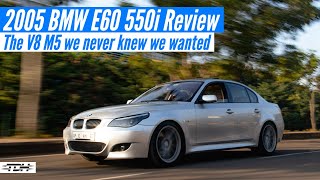 2005 BMW E60 550i Review Rarer than an E60 M5 in India  Autoculture [upl. by Wilfred]