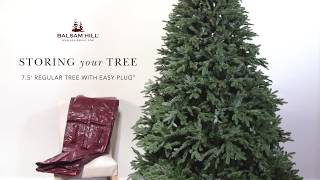 How to Store an Easy Plug Christmas Tree from Balsam Hill [upl. by Aniratak174]