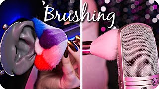 ASMR 𝙐𝙇𝙏𝙄𝙈𝘼𝙏𝙀 Mic amp Ear Brushing for DEEP Sleep NO TALKING 5 𝟑𝐃 Mics🎙 3Dio Rode Tascam Bob [upl. by Oibirot]