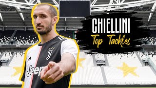 The Best of Giorgio Chiellini’s Defence amp Tackles  Juventus [upl. by Areem]