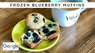 Blueberry Muffins 2 Ways Traditional amp Healthy [upl. by Kcirddes]