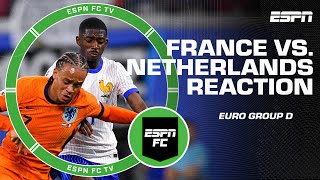 FULL REACTION to Netherlands vs France ending in a scoreless draw  ESPN FC [upl. by Bathesda]