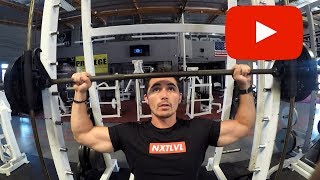 Exercise How To Smith Machine Overhead Press [upl. by Adaiha489]