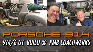 Porsche 914  6 GT Build at PMB Coachwerks [upl. by Noiro]