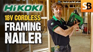 First Fix HiKOKI Cordless Framing Nailer [upl. by Ahseyi]