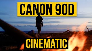 CANON 90D Cinematic  Video Test amp BEST Settings 4k [upl. by Amaryllis]