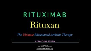 Rituximab Rituxan A Practical Review [upl. by Relyt]