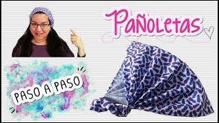 COMO HACER UNA PAÑOLETA FACIL  With English Subtitles  Yuyis Creations [upl. by Piper]