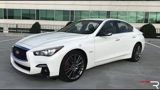 2018 Infiniti Q50 Red Sport AWD – Redline Review [upl. by Fante]