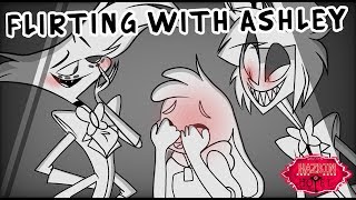 FLIRTING WITH ASHLEY  Angel Ashley Alastor Hazbin Hotel Storyboard – AnimatedMau [upl. by Pompei]