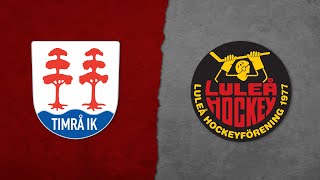 Highlights Timrå IK  Luleå Hockey [upl. by Gaillard414]