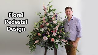 How To Make A Pedestal Arrangement [upl. by Yatnuahs]