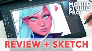 Wacom Mobile Studio Pro Review  Unboxing  SKETCH [upl. by Dnesnwot]