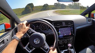 2020 Volkswagen GTI 6Speed Manual  POV Review [upl. by Krystal]