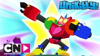 Unikitty  Shining Mecha Kitty Turbo V  Cartoon Network Africa [upl. by Vernen]