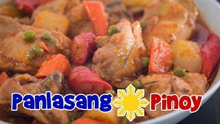 How to Cook Chicken Afritada [upl. by Yrelbmik]