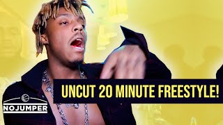 Juice Wrld Insane 21 Minute Freestyle [upl. by Airenahs]