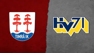 Highlights Timrå IK  HV71 [upl. by Ewold]