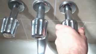 How To Fix A Leaking Bathtub Faucet Quick And Easy [upl. by Kerril]