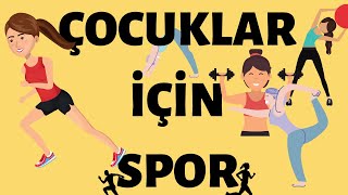 ÇOCUKLAR İÇİN GÜNLÜK SPOR HAREKETLERİ 3D ve Animasyon [upl. by Teraj340]