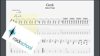 Geek Rockschool Grade 5 Guitar [upl. by Eugaet293]