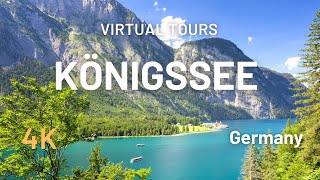 KÖNIGSSEE Germany Walking Tour 🇩🇪 National Park Berchtesgaden 4K Walk [upl. by Anyah]