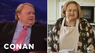 Louie Anderson On Playing Zach Galifianakis’ Mom On “Baskets”  CONAN on TBS [upl. by Dustin295]