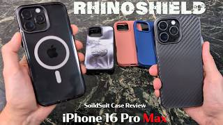 iPhone 16 Pro Max Rhinoshield SolidSuit Case Review [upl. by Aikcir]