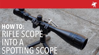 DIY Spotting Scope [upl. by Enisamoht]