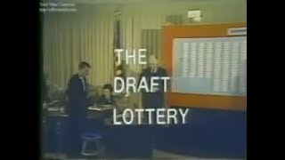 The 1969 Draft Lottery Vietnam War [upl. by Airdnat376]