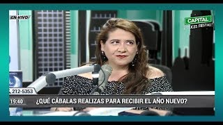 CÁBALAS PARA RECIBIR EL AÑO NUEVO 2019  ROSA MARIA CIFUENTES  CAPITAL TV [upl. by Zampardi]