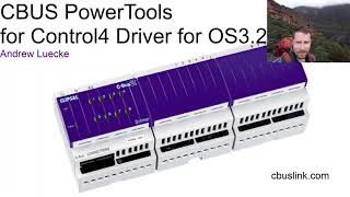 CBUS PowerTools Rapid Commissioning Control4 OS32 Lighting Driver [upl. by Amadus841]