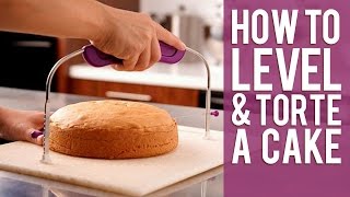 How to Level and Torte a Cake from Wilton [upl. by Gessner825]