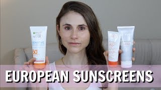 SUNSCREENS FROM EUROPE DR DRAY [upl. by Alyakcm]