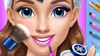 Princess Gloria Ice Salon  Play Makeup Dress Up Makeover Games  Gameplay Android Video [upl. by Rosner338]